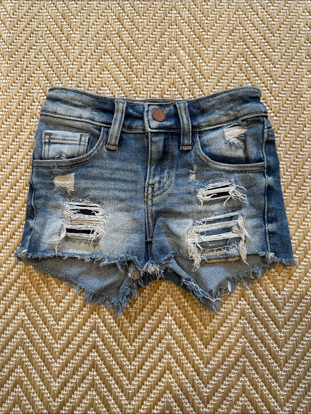 KanCan Buckle Jean short girls 5